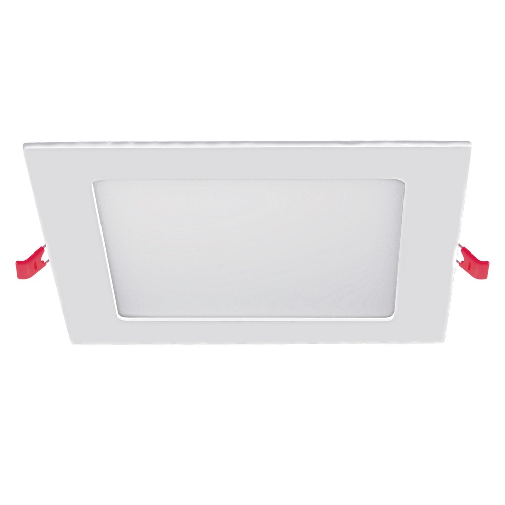 Panel led cuadrado de empotrar 12w luz blanca 170 x 10 mm