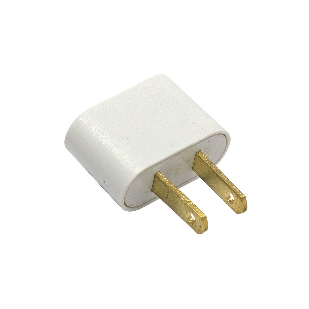 Adaptador electrico blanco europeo a americano
