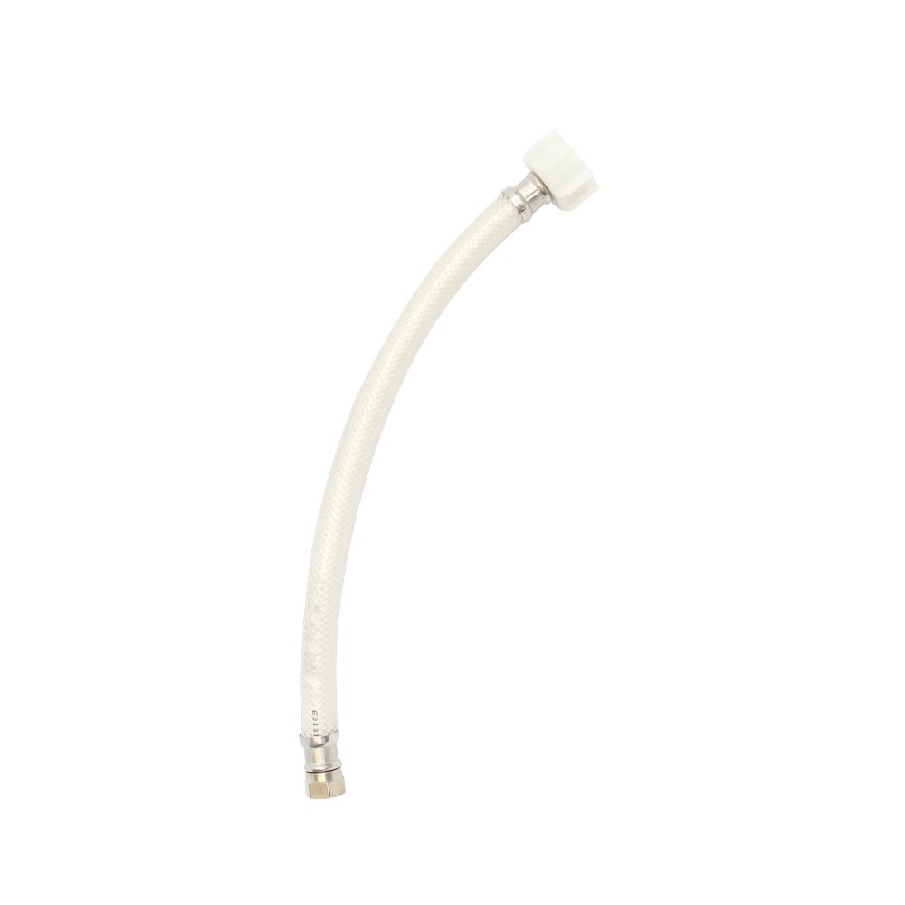 Tubo de abasto flexible plástico para inodoro de 12 pulg (30.48 cm)