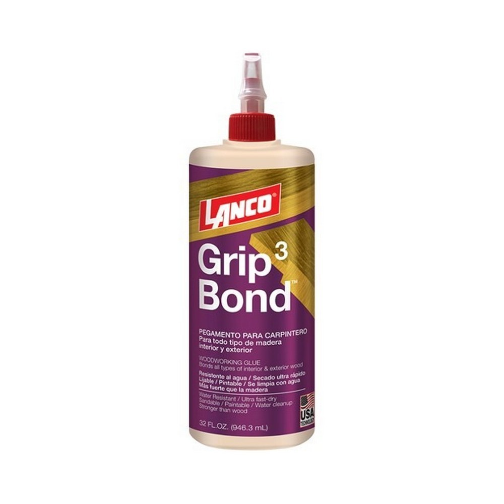 Pegamento cola blanca para madera grip bond 3 0.946 l (qto )