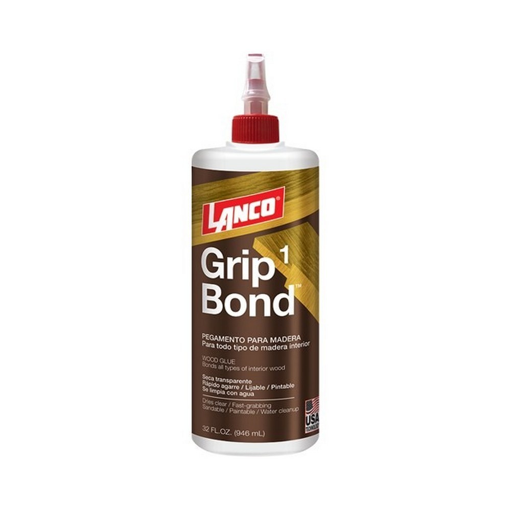 Pegamento cola blanca para madera grip bond 1 0.946 l (qto)