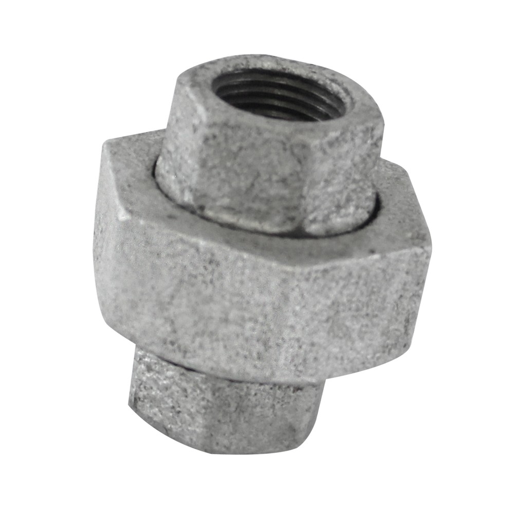 Unión universal galvanizada de 3/8 pulg (9.52 mm)
