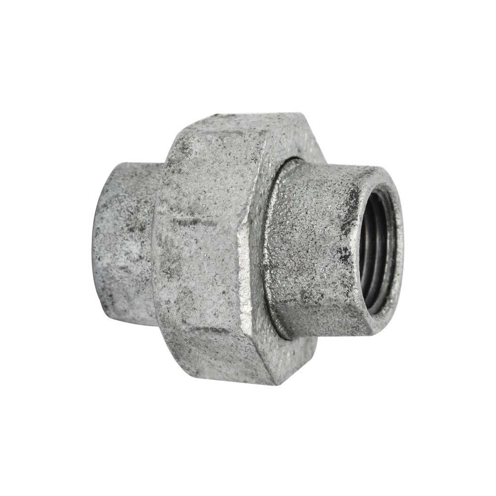 Unión universal galvanizada de 1/2 pulg (12.70 mm)
