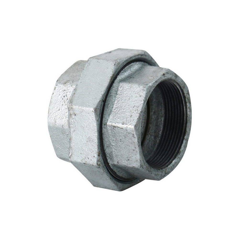 Unión universal galvanizada de 2 pulg (50.8 mm)