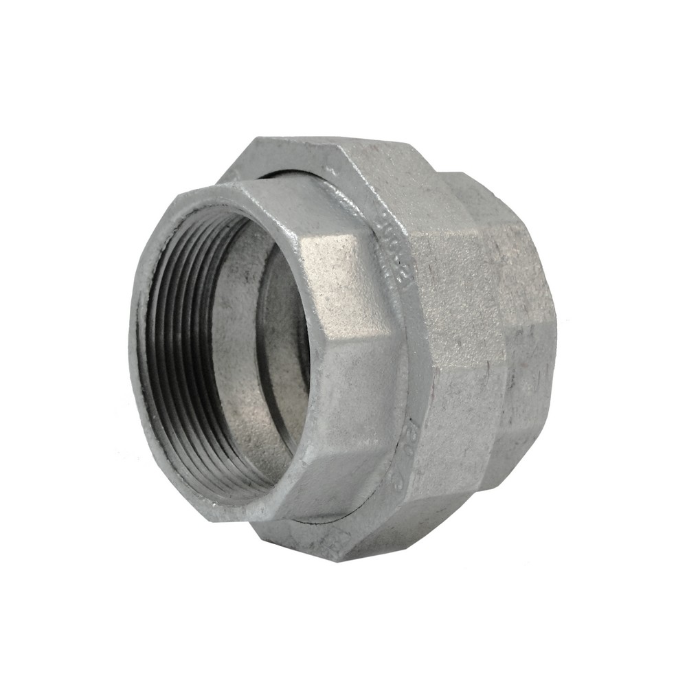 Unión universal galvanizada de 3 pulg (7.62 cm)