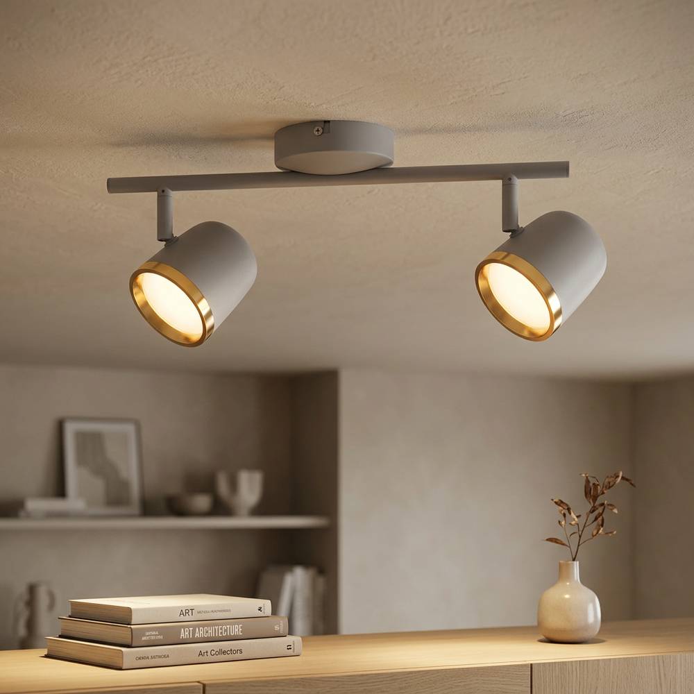 Lámpara de techo led 2l 4.2w blanca
