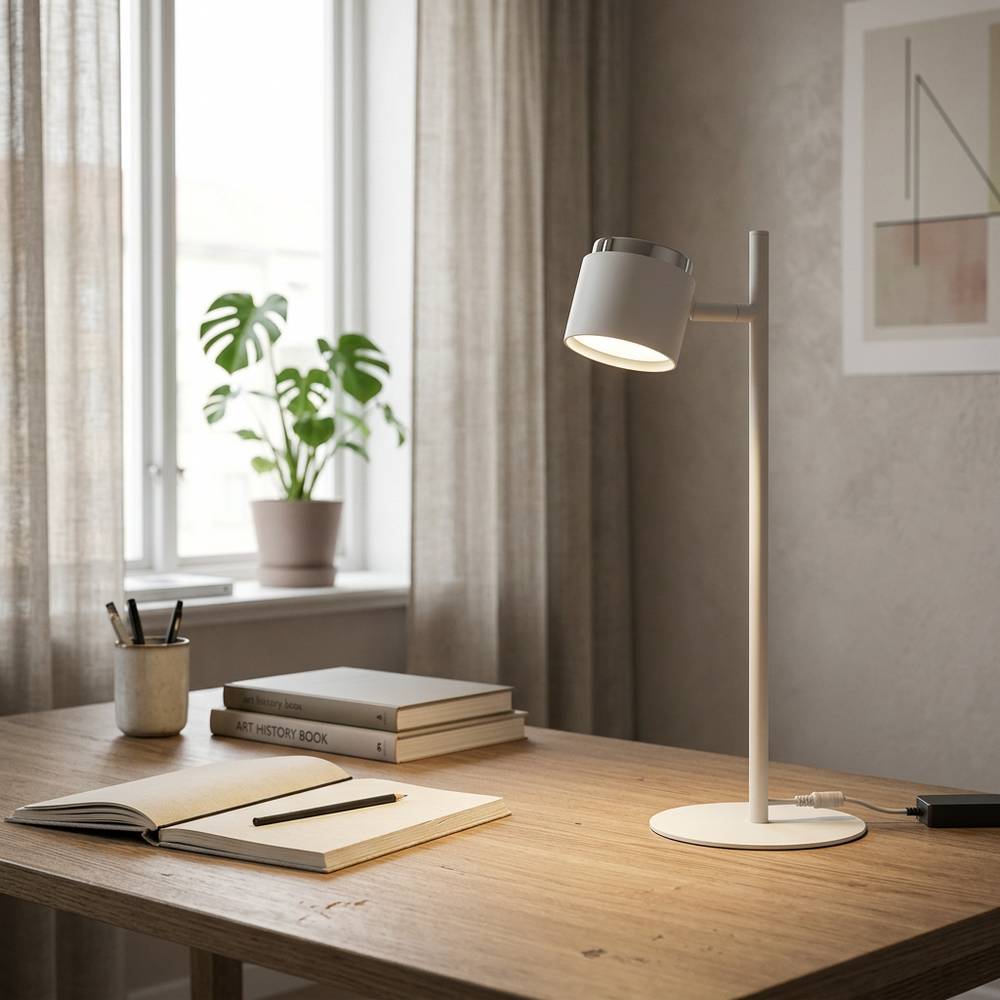 Lámpara de escritorio led 4.5w blanca