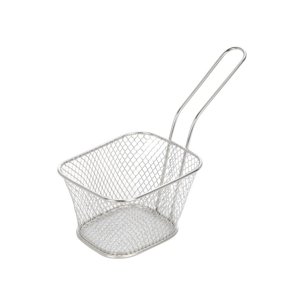 Canasta para servir 10 x 8 x 7cm cromada