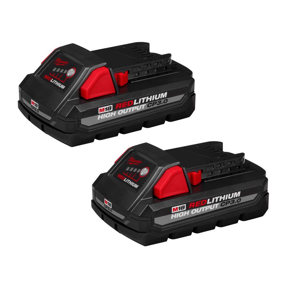Set de baterías 18v 3.0ah ion de litio 2 piezas