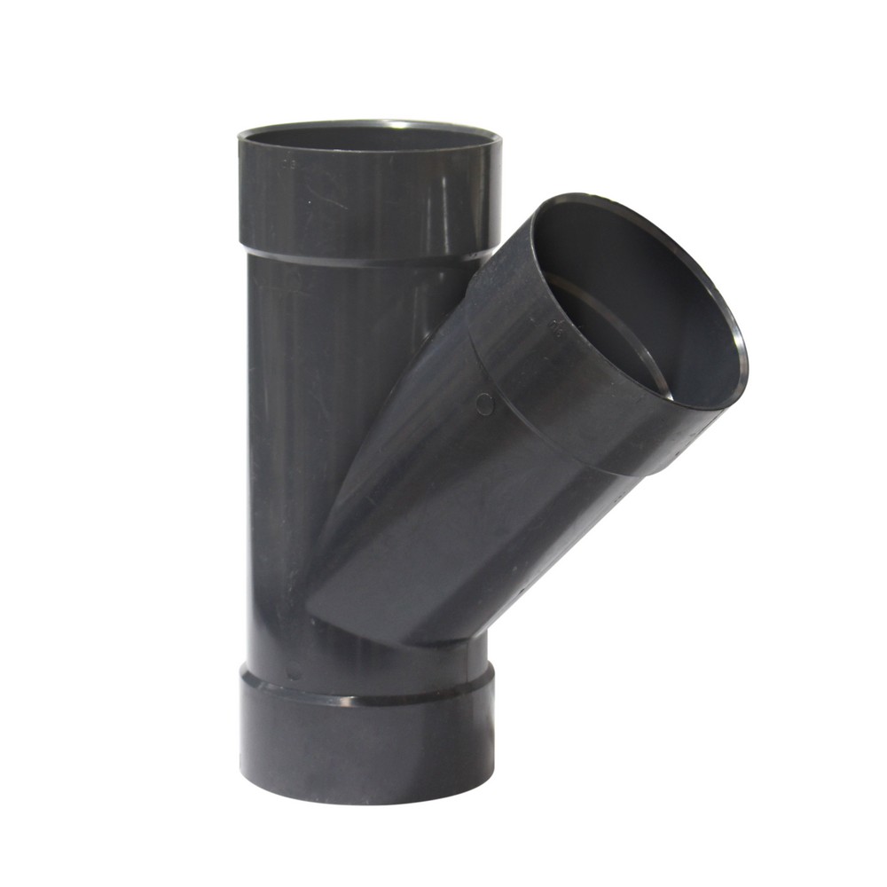 Yee pvc para drenaje de 4x4 pulg (10.16 cm x 10.16 cm)