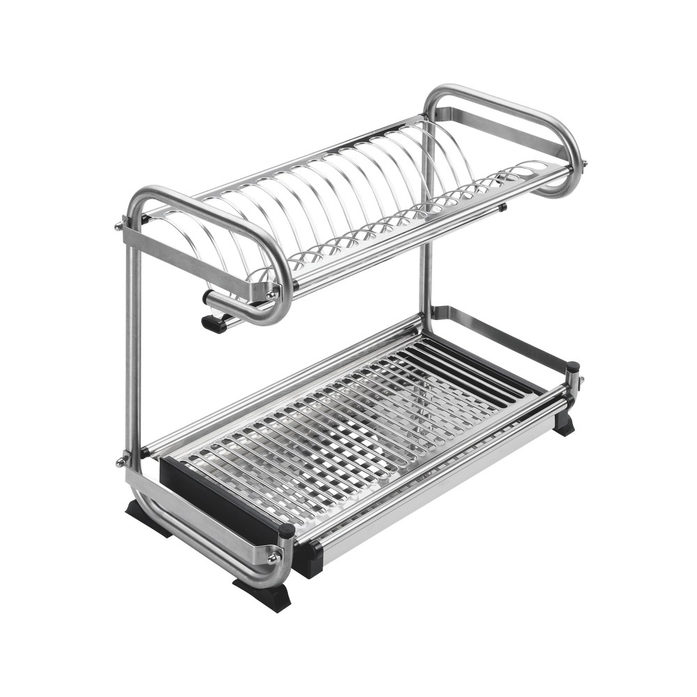 Escurridor de acero inox para platos 500mm