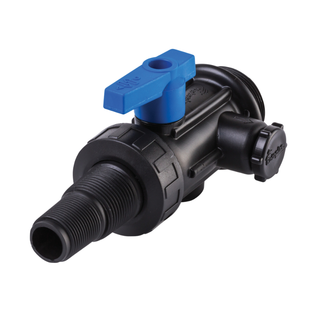 Multiconector tanque de agua con válvula