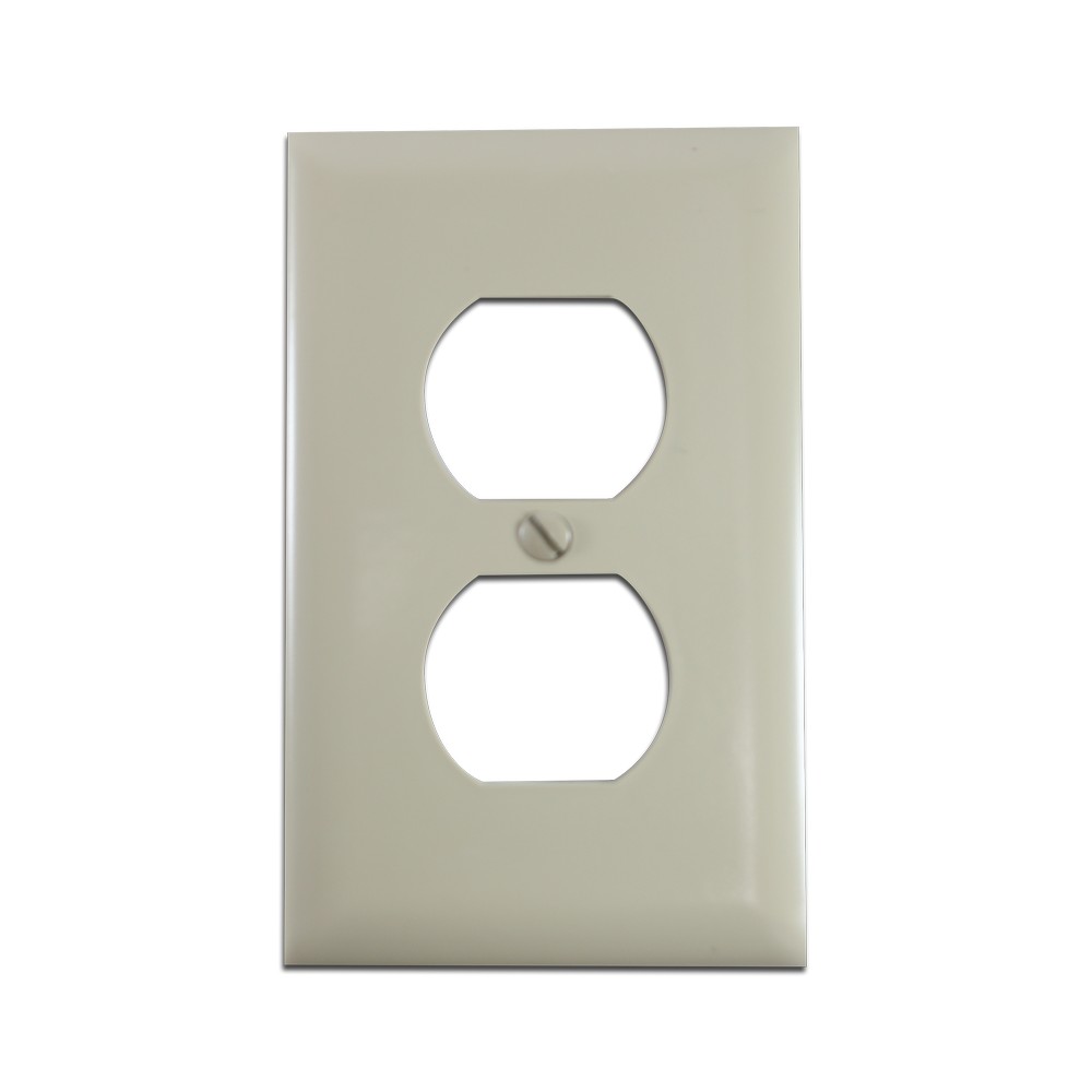 Placa doble para tomacorriente