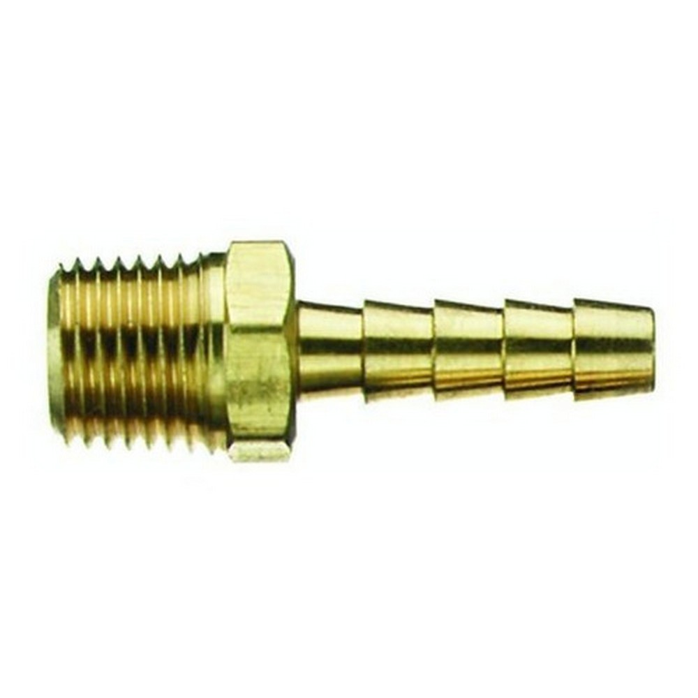 Terminal macho mnpt para manguera de compresor 1-4 x 1-4 pulgada