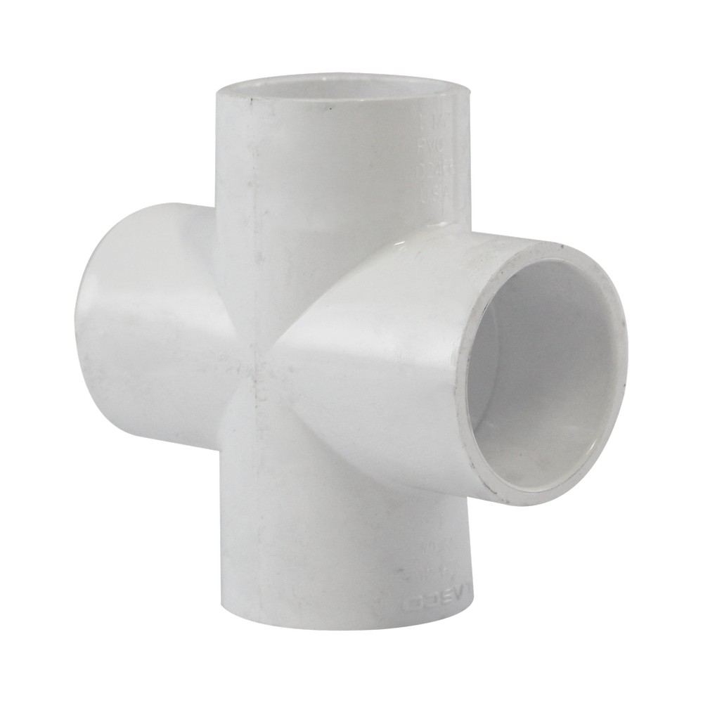 Cruz pvc de 38.1 mm (1.1/2 pulgada)
