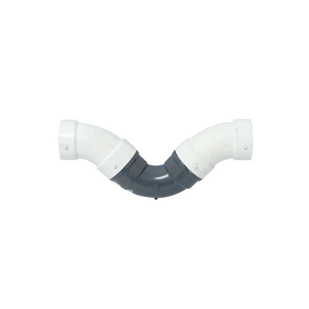 Sifón continuo para drenaje de 1-1/4 pulg (31.75 mm) pvc