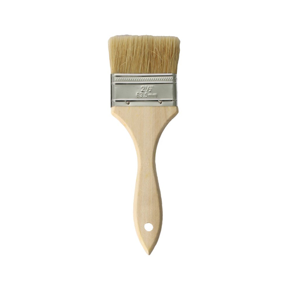 Brocha cerda blanca domestica 2 1-2 in