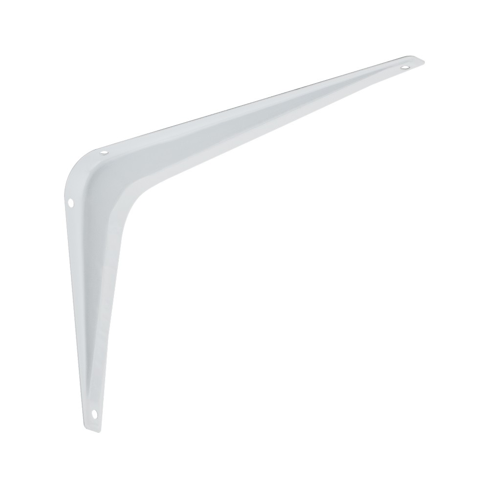 Escuadra para repisa 6 x 8 pulg blanca
