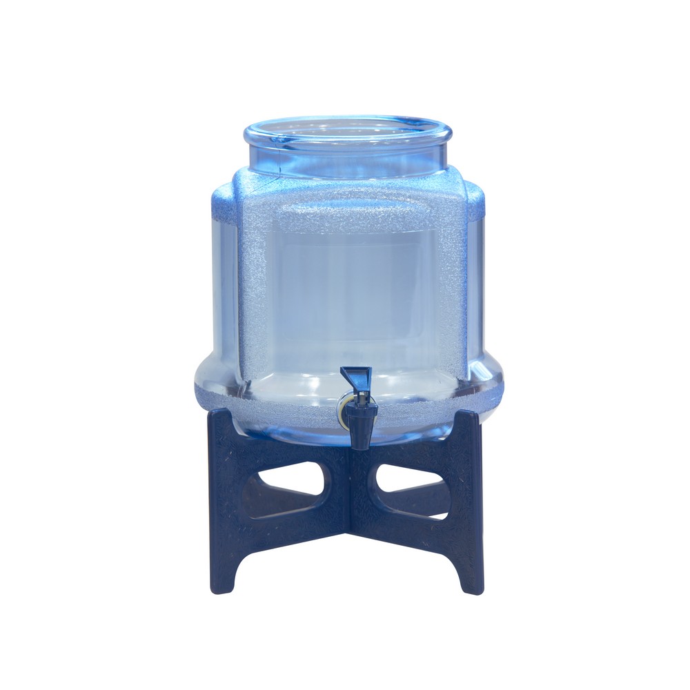 Dispensador para garrafa de agua plastico cuadrado con base