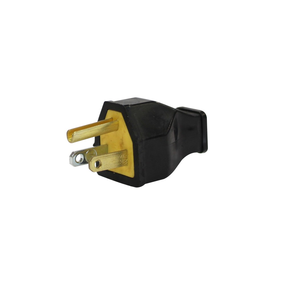Toma para extension macho 15a 120vac polarizado