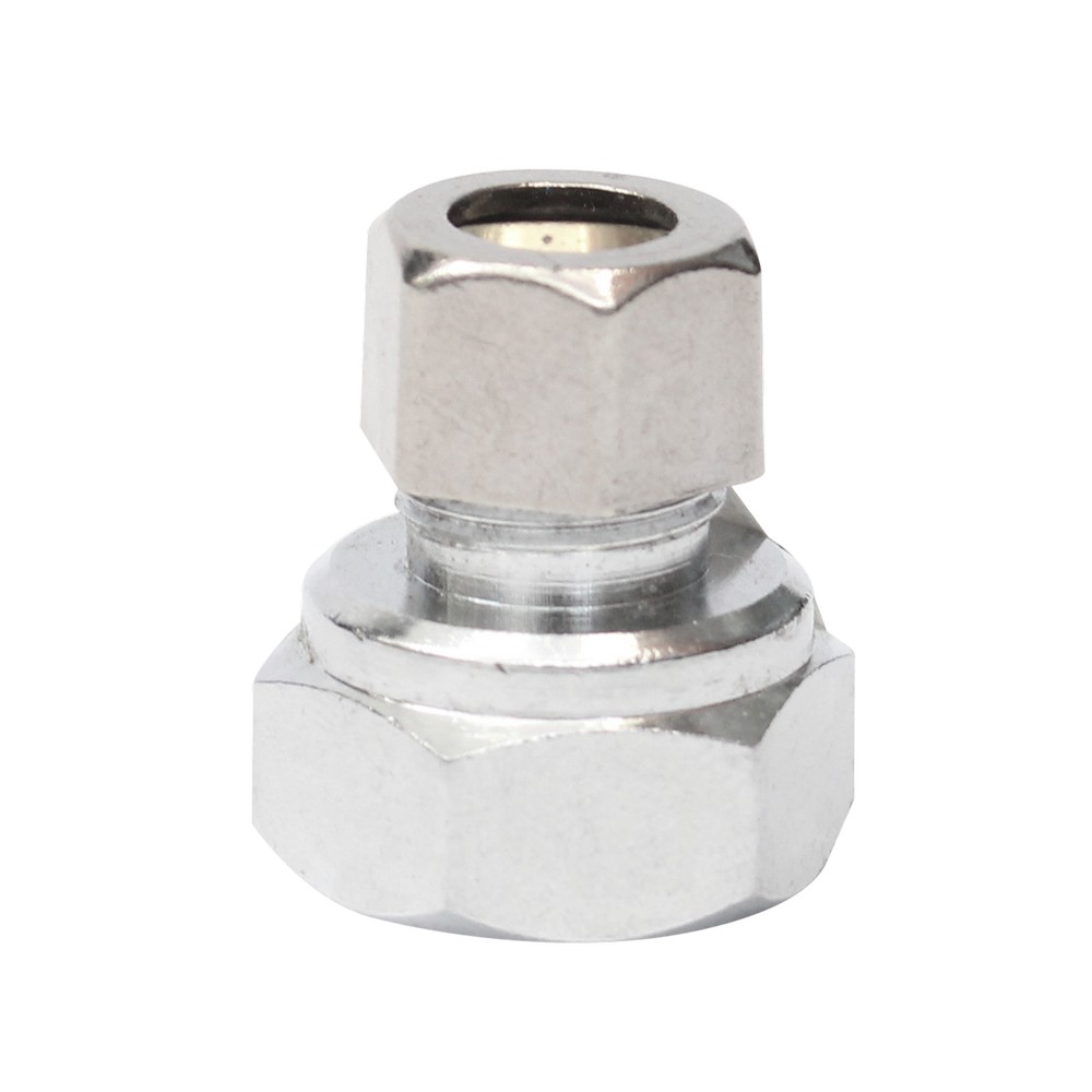 Coupling al piso 1/2x3/8 pulg (12.70 mm x 9.52 mm)