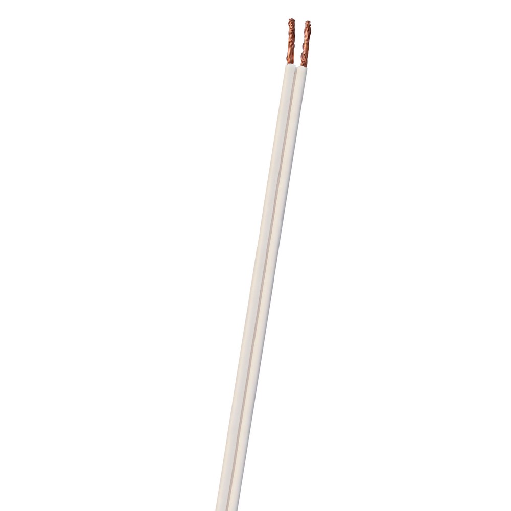 Cable eléctrico dúplex spt 2x18 (0.82 mm2) blanco