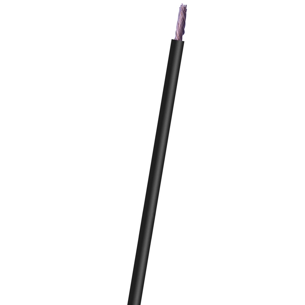Cable sae automotriz 14 (2.08 mm2) color negro