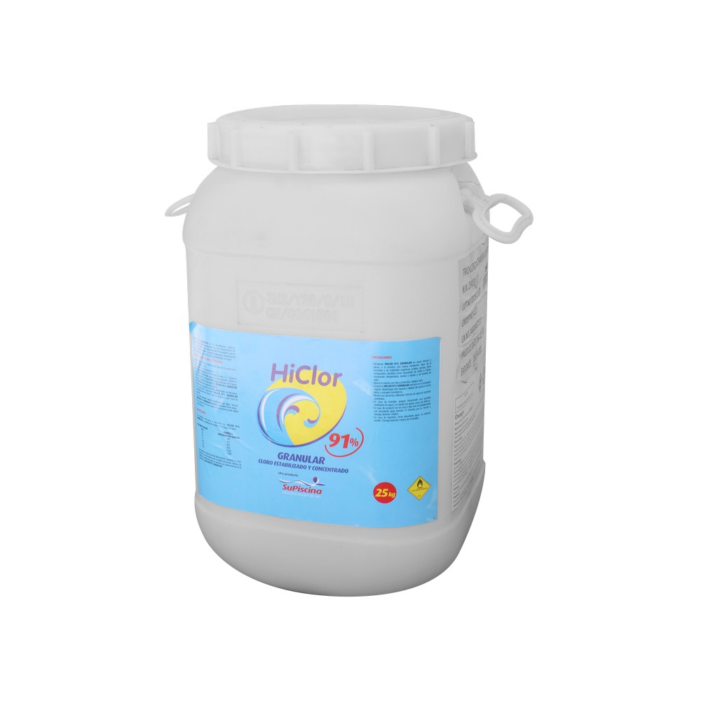 Tricloro 91% granulado 55 lb (25 kg)
