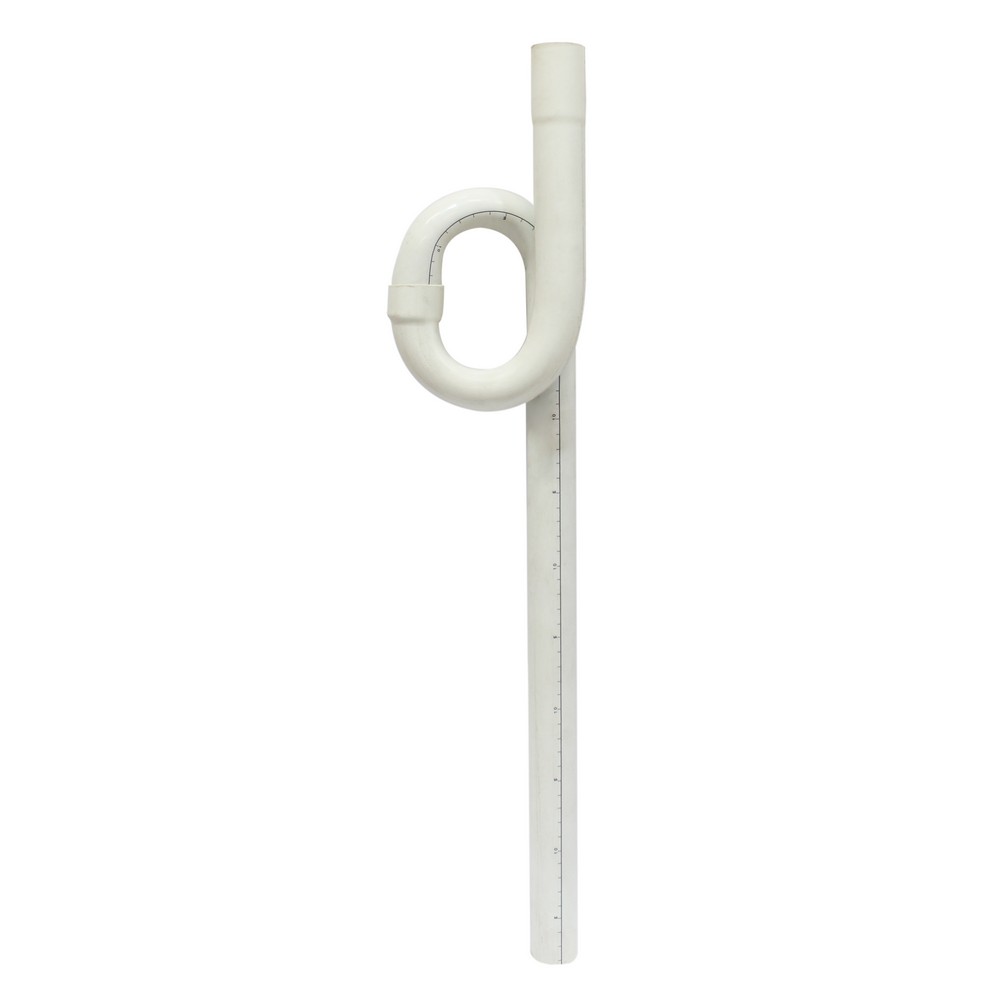 Sifón al piso pvc de 1-1/4 pulg (31.75 mm)
