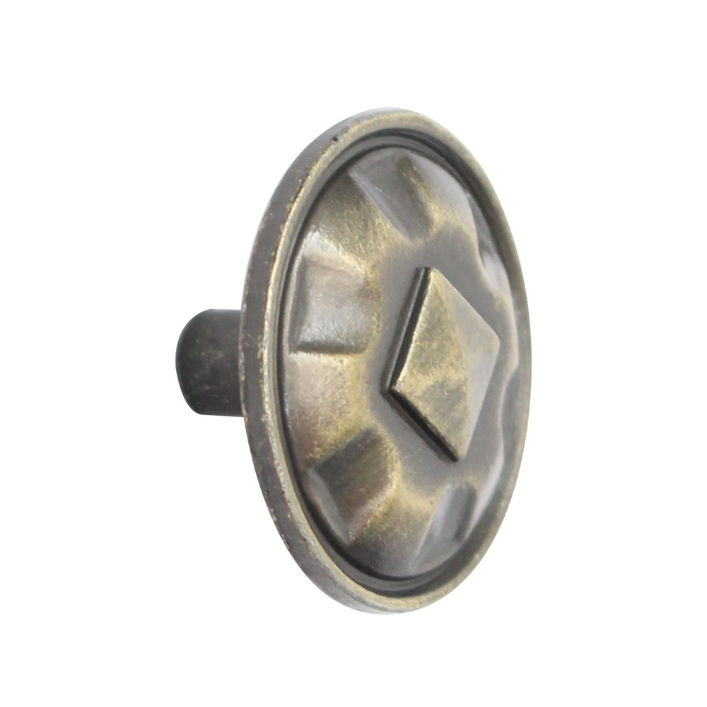 Halador botón bronce antiguo 35 m