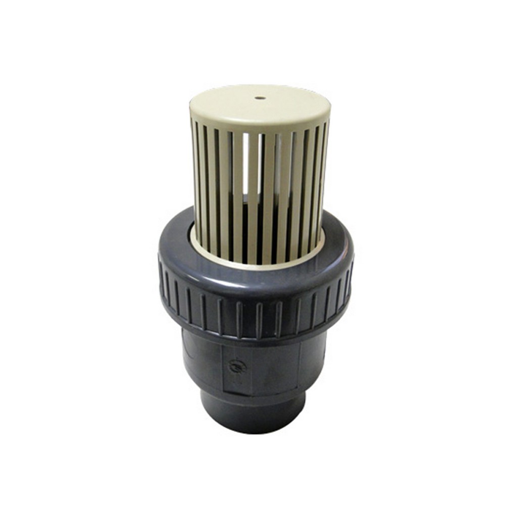 Válvula de pie pvc con rosca 50.8 mm (2 pulgadas)
