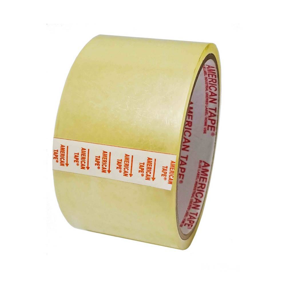 Cinta adhesiva transparente industrial de 5 cm x 45.72 m