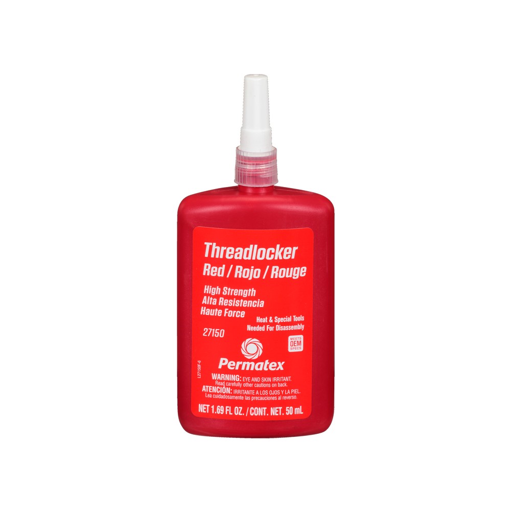Sellador de roscas rojo 50 ml