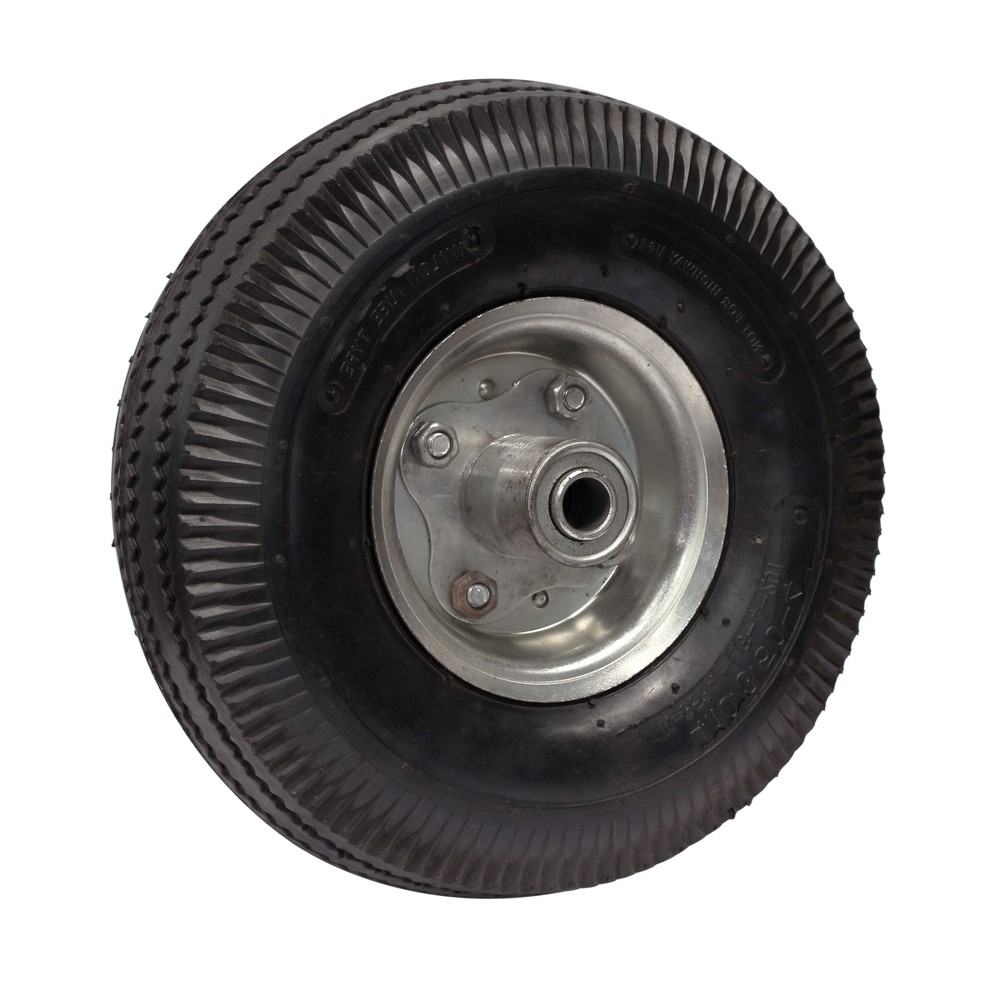 Rueda tubular 2.40 x 8.89 cm (10 x 3.50 pulg) 136 kg