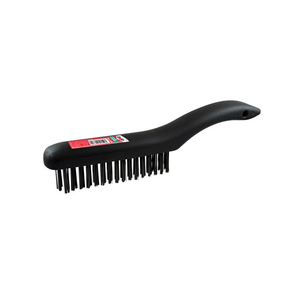 Cepillo de alambre mango plastico hileras (8 cm x 25 cm)