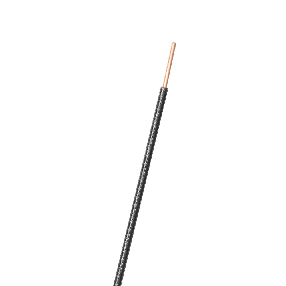 Alambre eléctrico thhn 12 (3.31 mm2) color negro