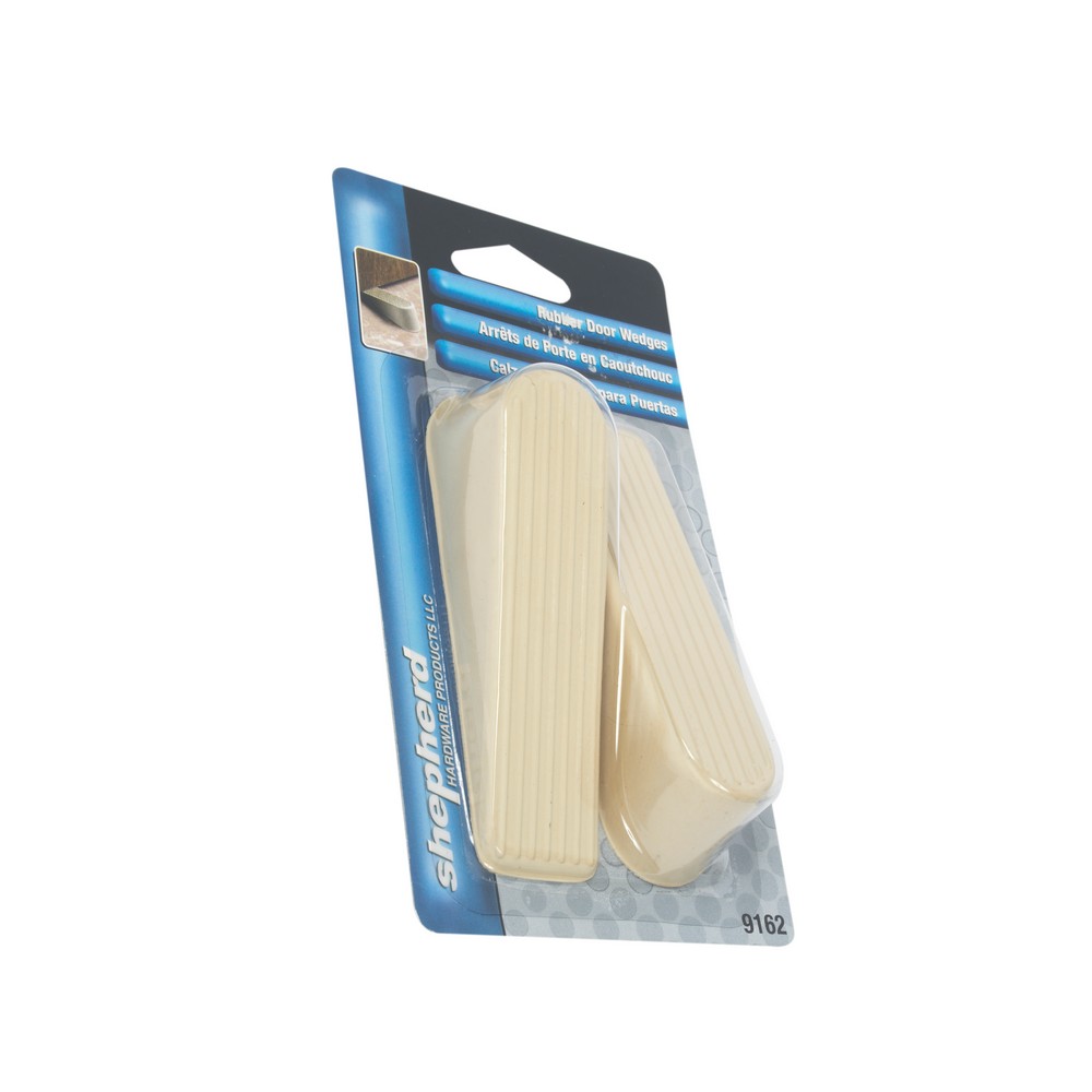 Tope de hule beige para puerta