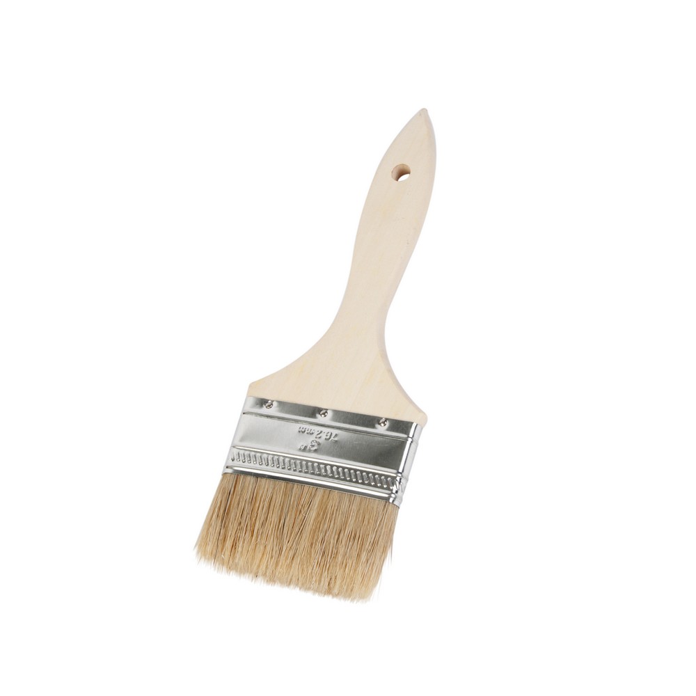 Brocha cerda blanca domestica 3 in