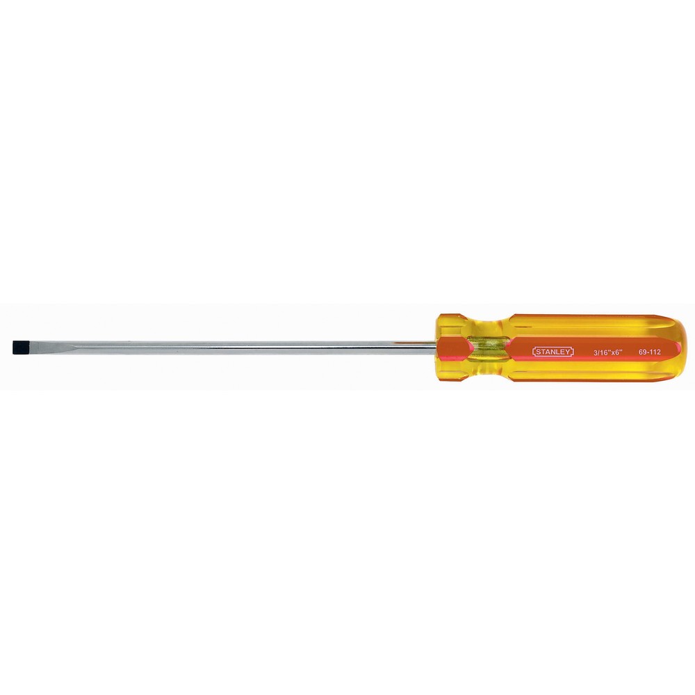 Destornillador plano pro 3/16 x 6 pulg