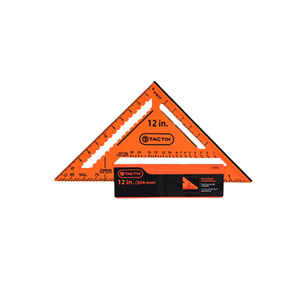 Escuadra para carpintero plástica de 30 cm (12 pulgadas)