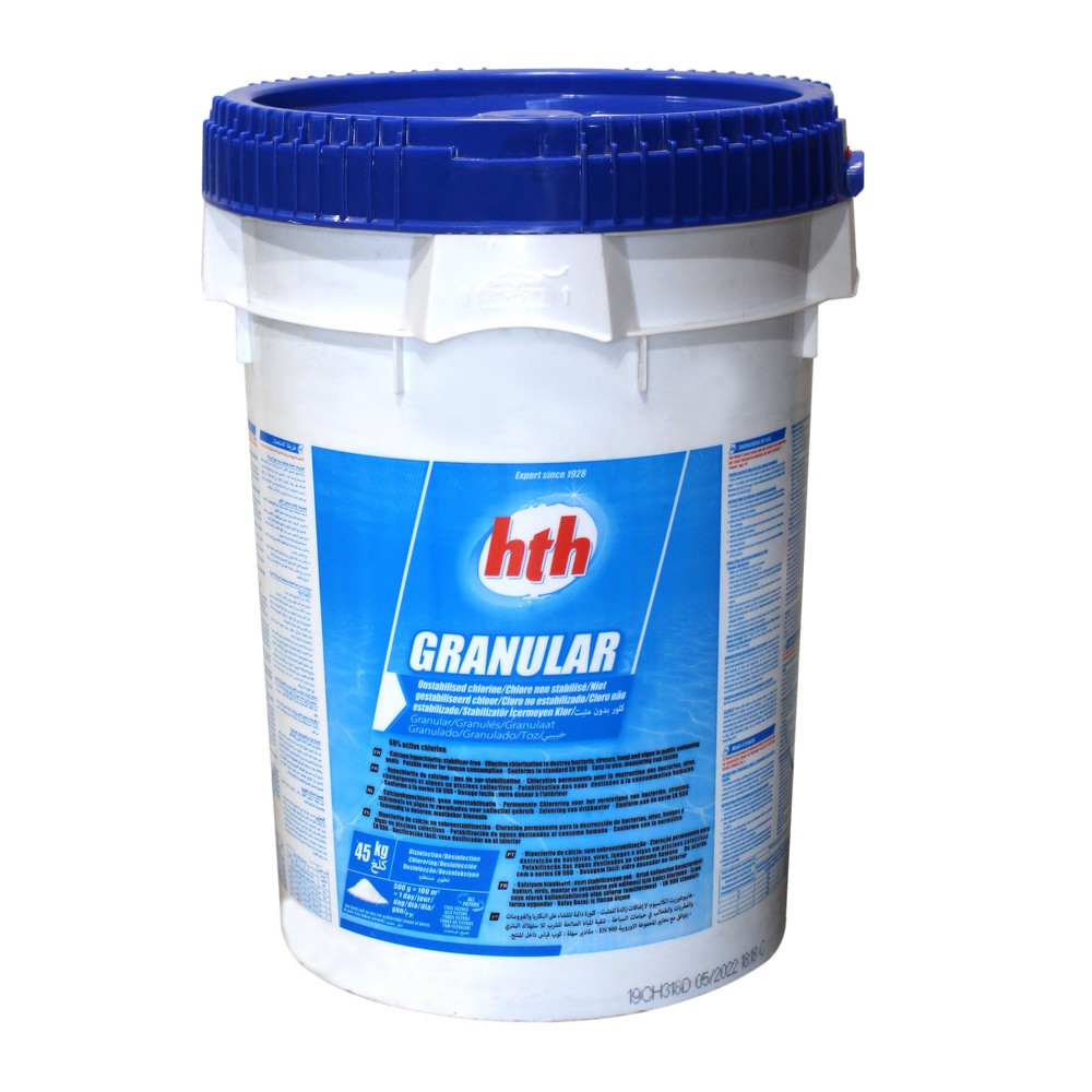 Cloro 65% granulado de 45 kg (1 cubeta)