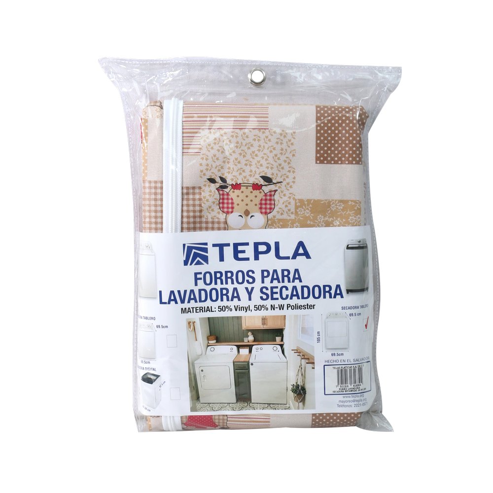 Forro para secadora estampado