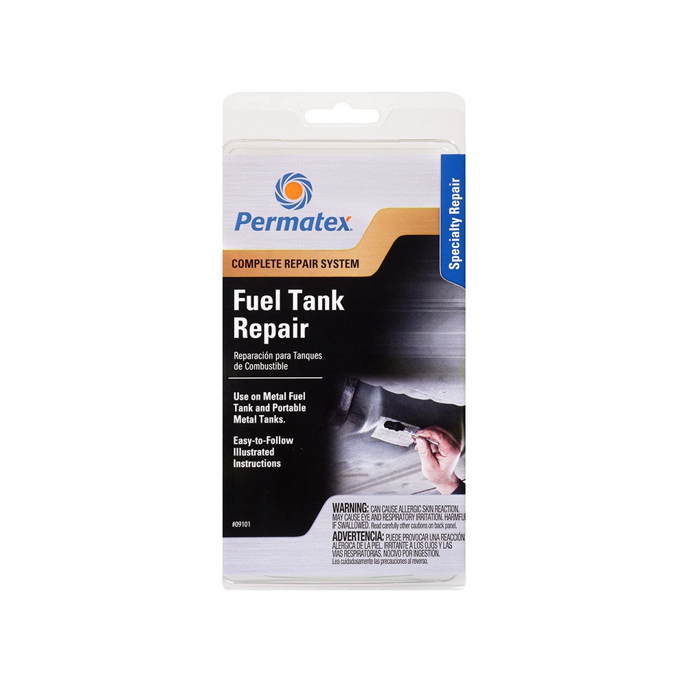 Pegamento y kit reparador para tanque de combustible