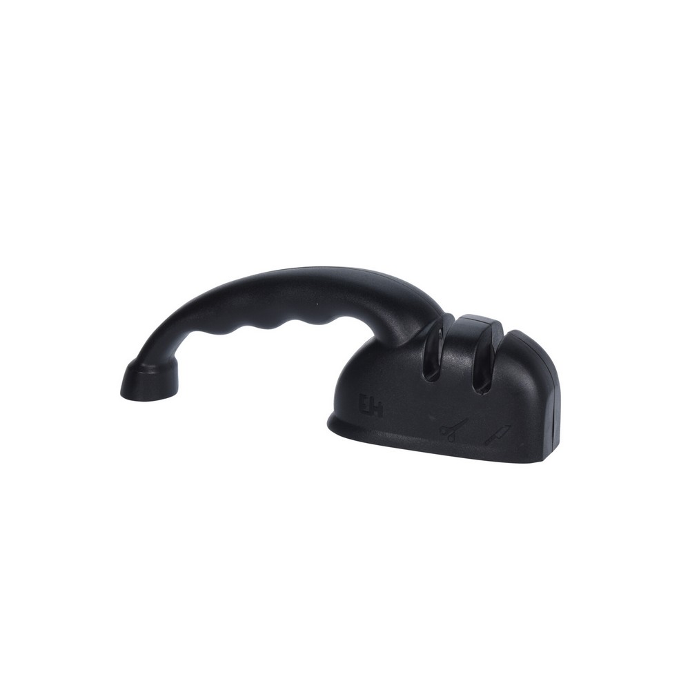 Afilador plástico para cuchillo negro