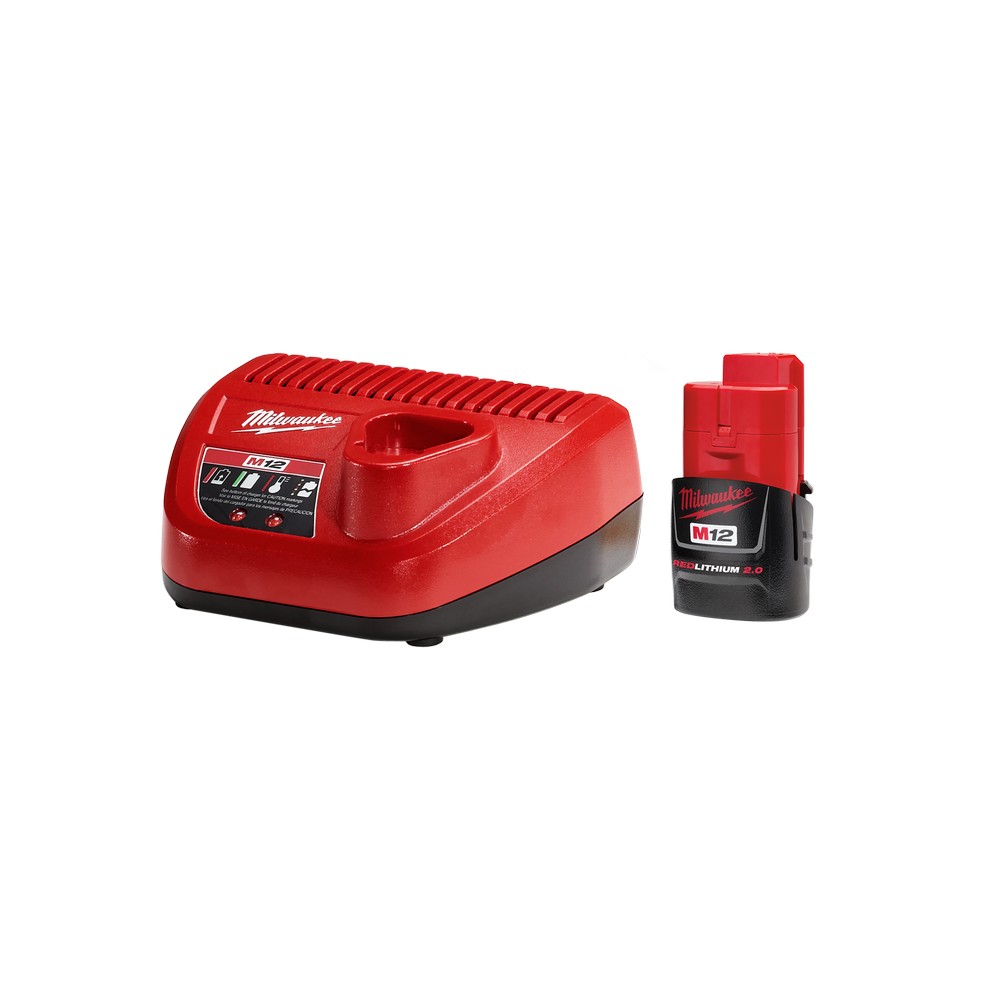 Kit de cargador + batería 12v 2.0ah 48-59-2420