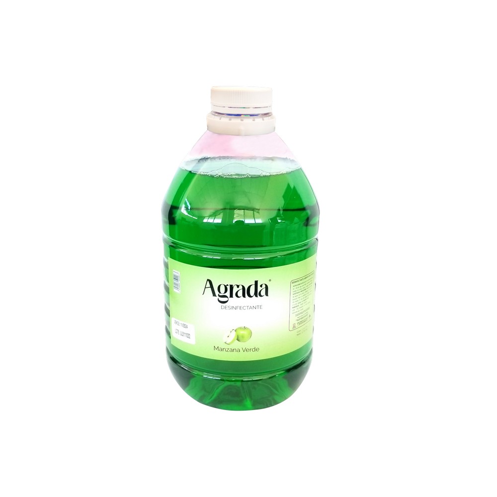 Desinfectante para piso con aroma a manzana verde