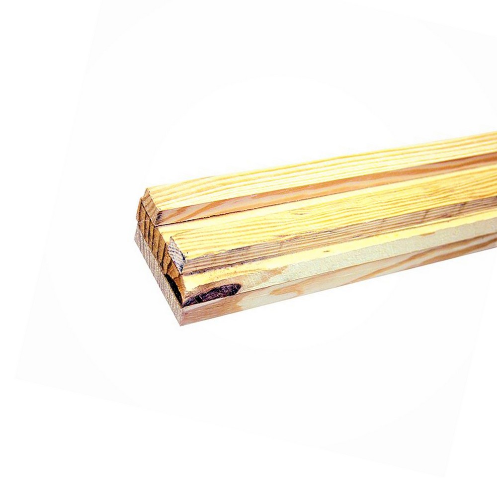 Mocheta y tope de pino para puerta 2 x 7 x 210 cm
