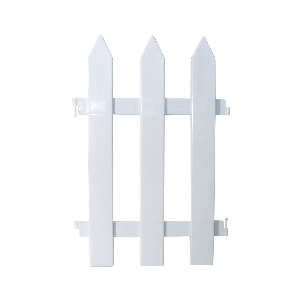 Cerca para jardin plastica blanca 50x35 centimetros