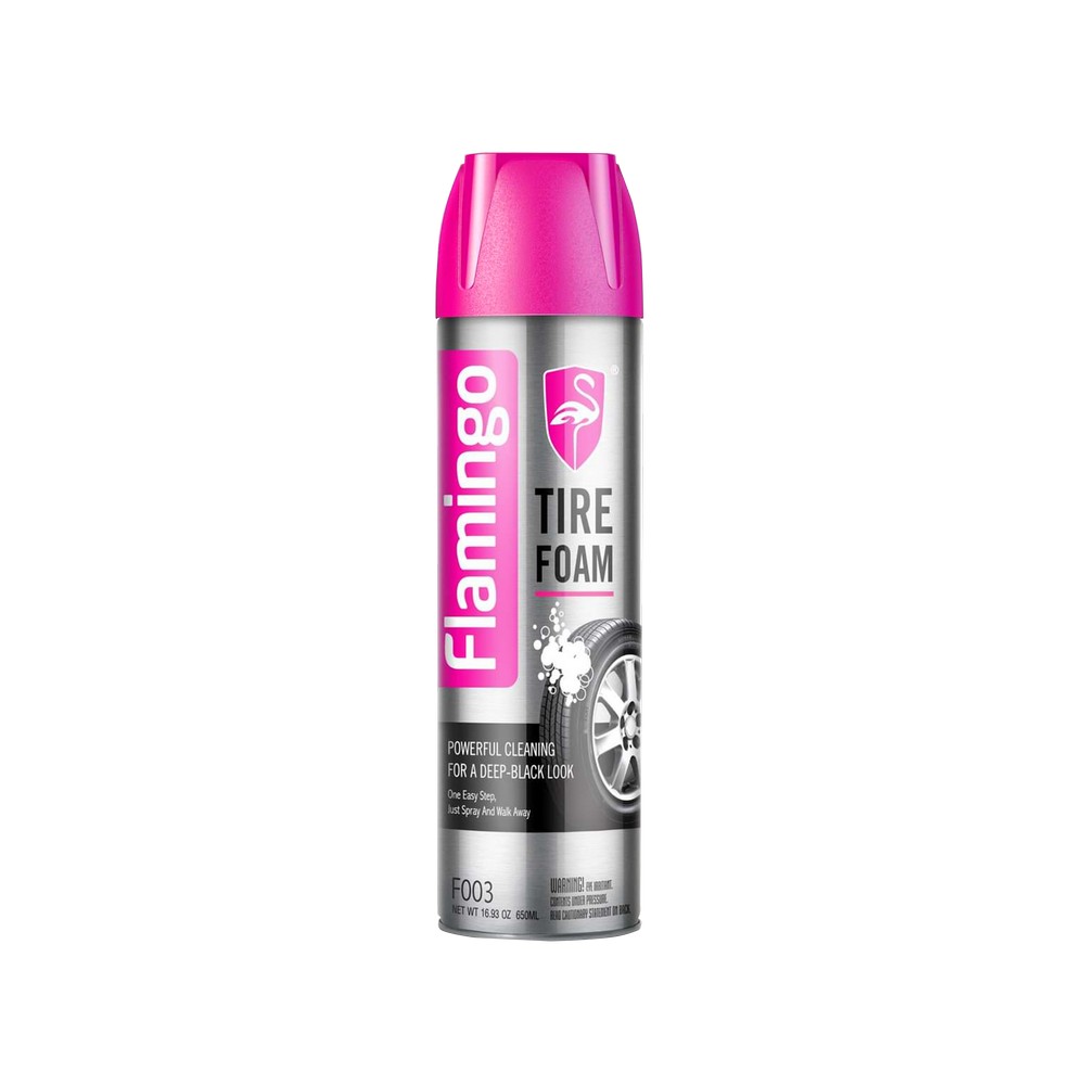 Limpiador espuma para llantas 650 ml flamingo