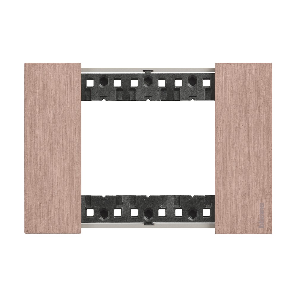 Placa copper 3 módulos